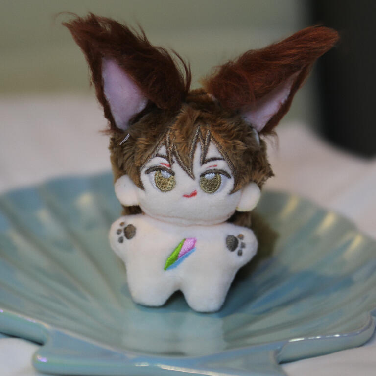 5cm仿狐毛、狐耳、鬆緊帶