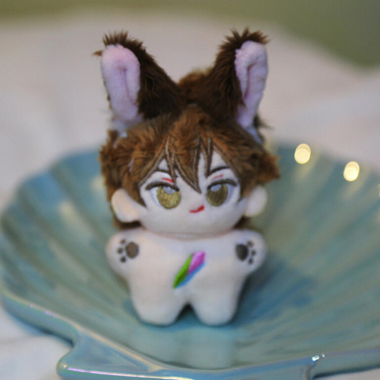 5cm兔毛、狐耳、鬆緊帶